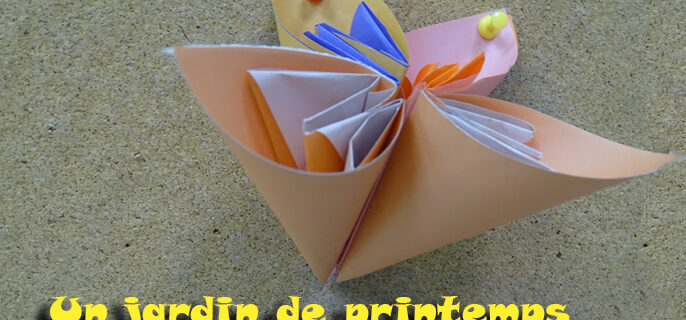 Un jardin de printemps en origami : créativité et anglais au cœur du parcours PARLE