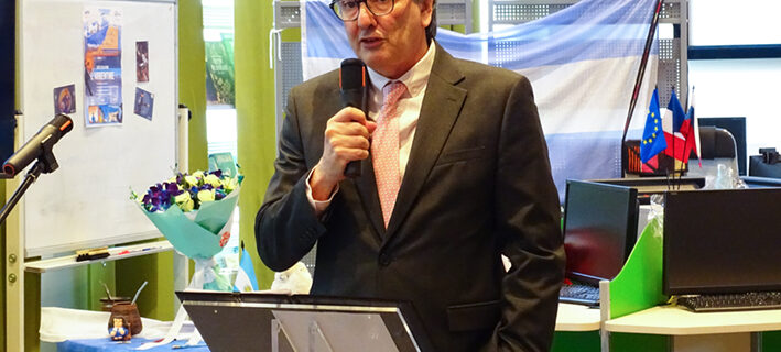 Visite de M. l'Ambassadeur d’Argentine