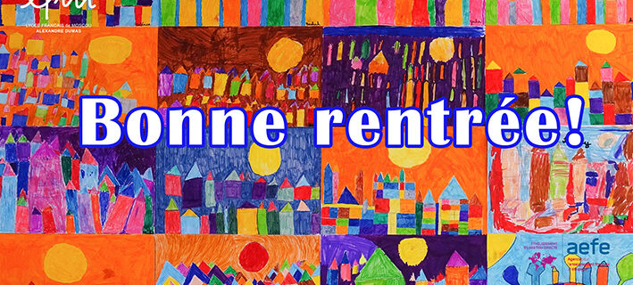 Bonne rentrée!